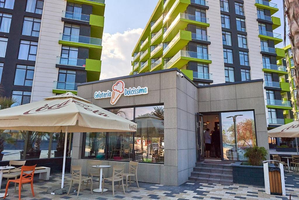 Rusty Sands Apt Spa N Pools Beach Resort Navodari Exterior photo